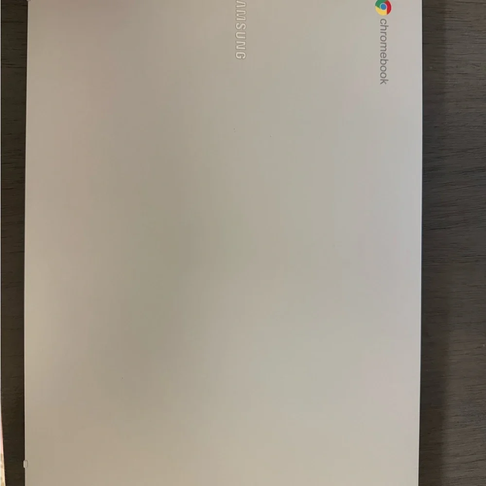 Sleek Black Laptop with Blue Display